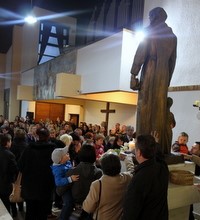 Pater Ike Mandurić, Alan Hržica i zajednica „Srce Isusovo“ hodočastili u Josipovo svetište